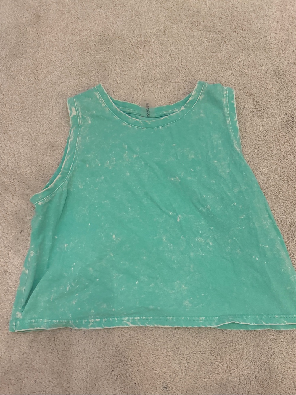 Women’s Mint Green Sleeveless Tank Top